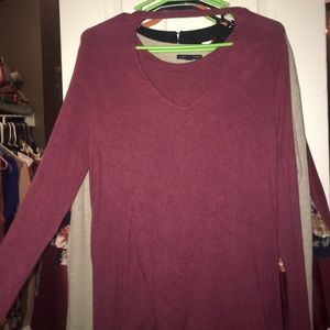 Aeropostale Long-Sleeve Cut-Out Sweater Top